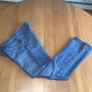 Slim Straight Blue Jeans
